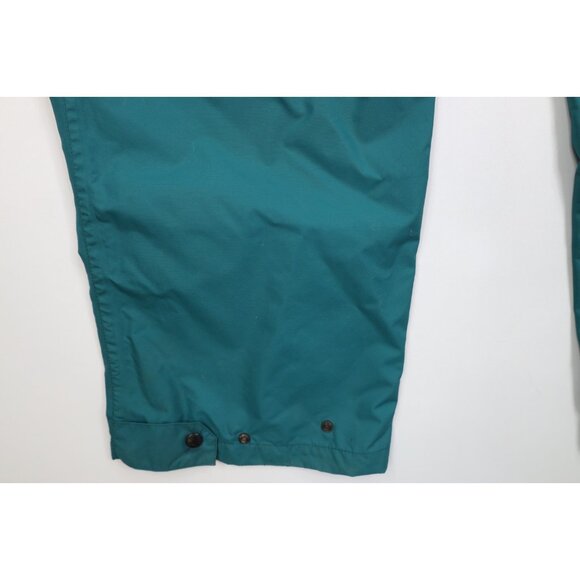 Vintage 90s Gander Mountain Mens M - XL Tall Waterproof Wide Leg Rain Pants USA - Picture 14 of 15